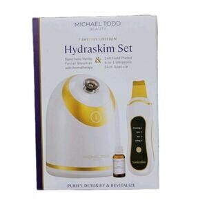 Michael Todd Hydraskim Set - Nano Ionic Facial Steamer & 24K Gold‎ Skin Spatula